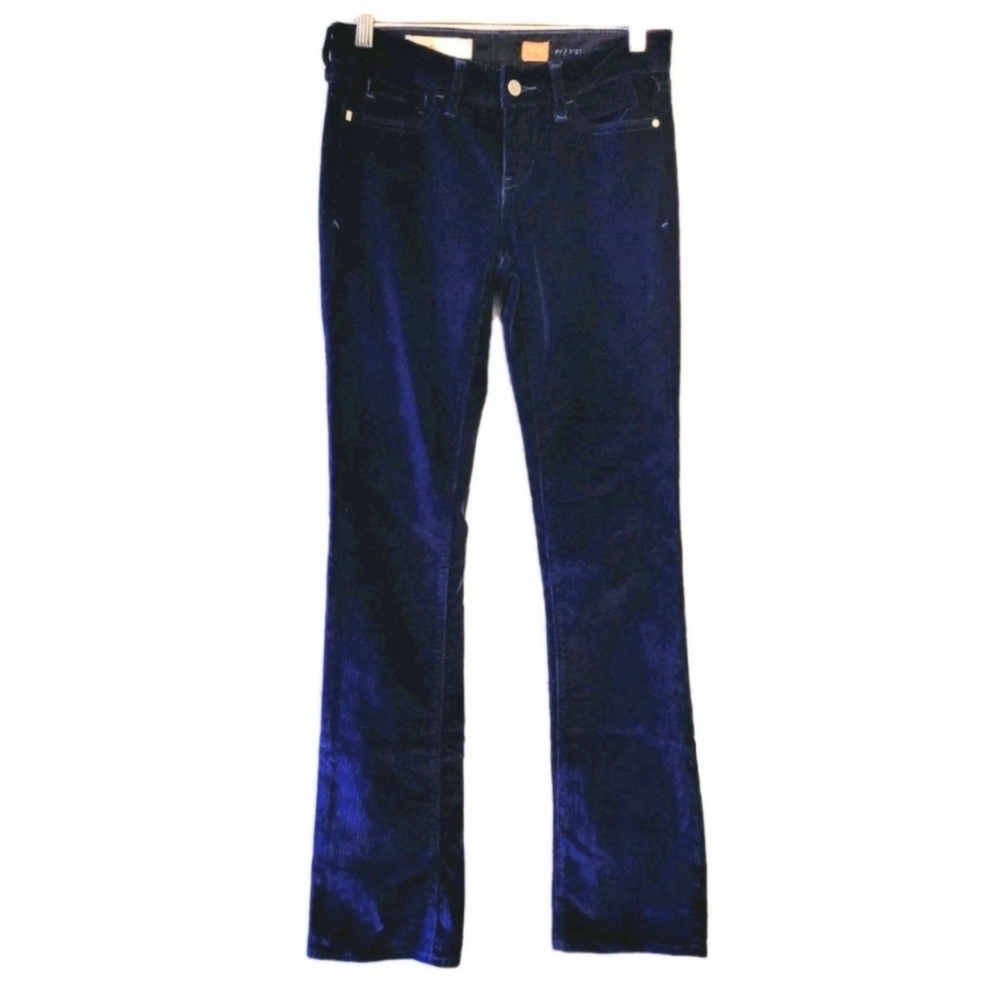 Pilcro and the Letterpress Anthropologie Womens Corduroy Pants Blue Size 25